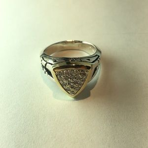 John Atencio diamond pave ring